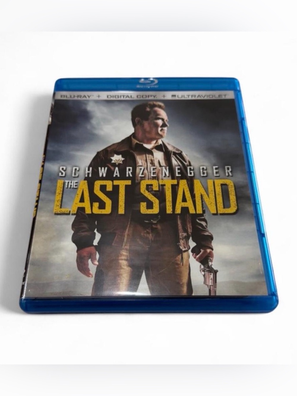 The Last Stand (2013) Arnold Schwarzenegger Action Movie Blu-ray Disc.
